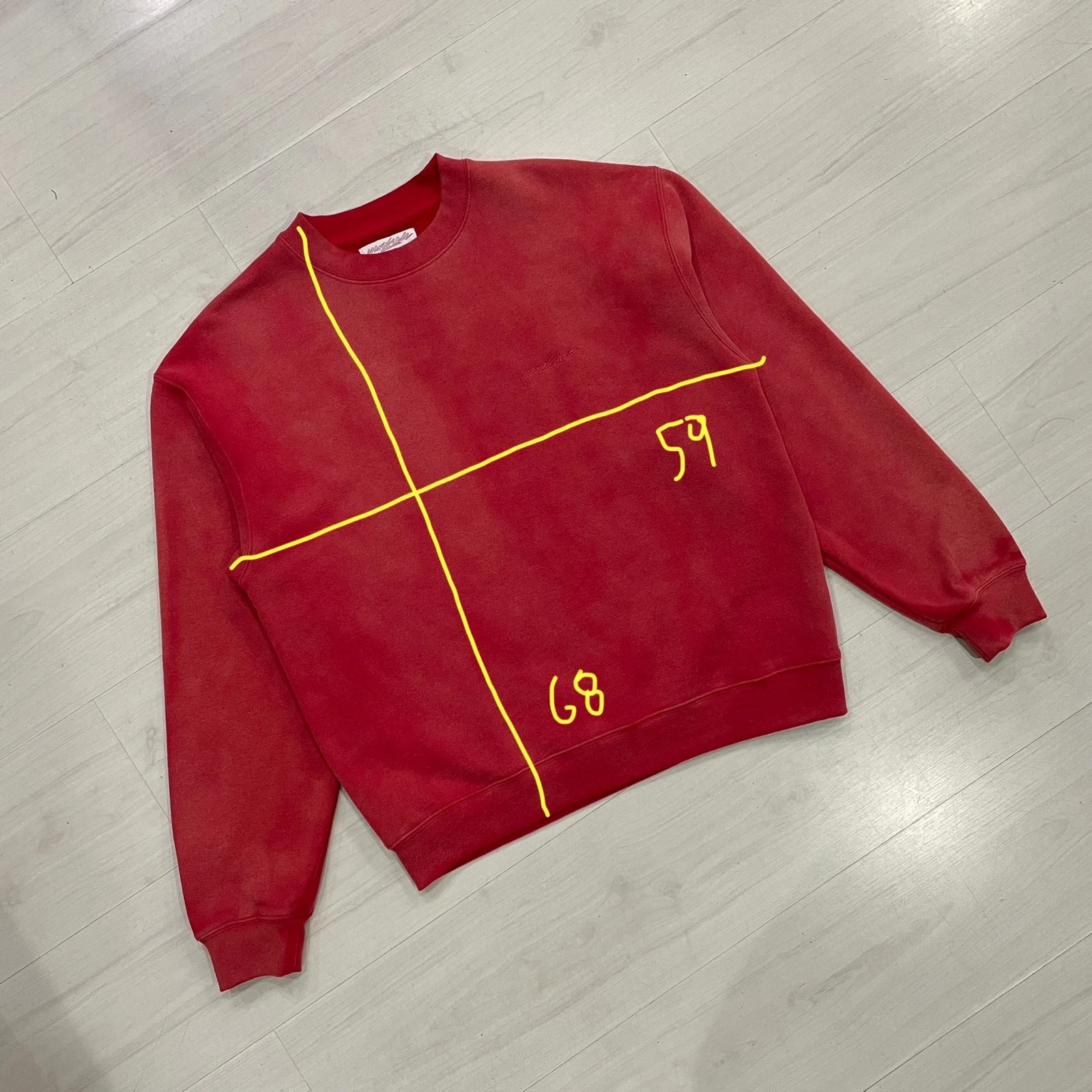 Yardsale Skateboards - Bleachwave Crewneck (Rood) – photo 3